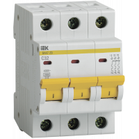 Автоматичний вимикач ВА47-29 3P 32A 4,5кА х-ка C