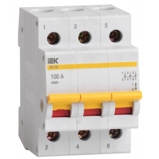 Выключатель нагрузки ВН-32 3Р 100А