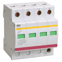 Огр. имп. перенапр. ОПС1-D 4Р In=5kA Un=230B Im=10kA