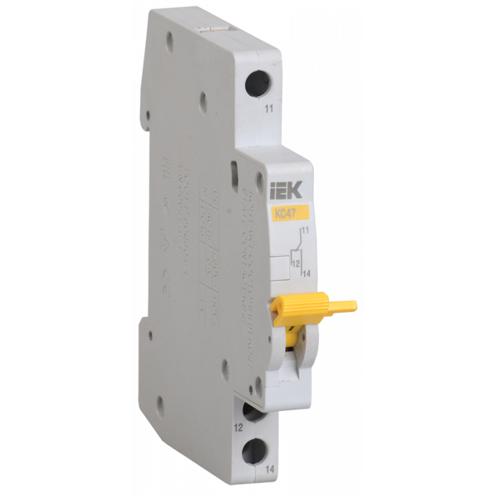 Контакт состояния КС-47 новая серия (сигнальный) на DIN-рейку IEK