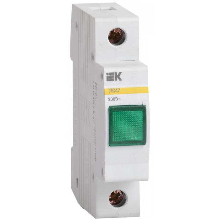 Сигнальная лампа ЛС-47 (зеленая) (неон) IEK