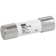 Плавка циліндрична вставка ПВЦ 10*38 2А IEK