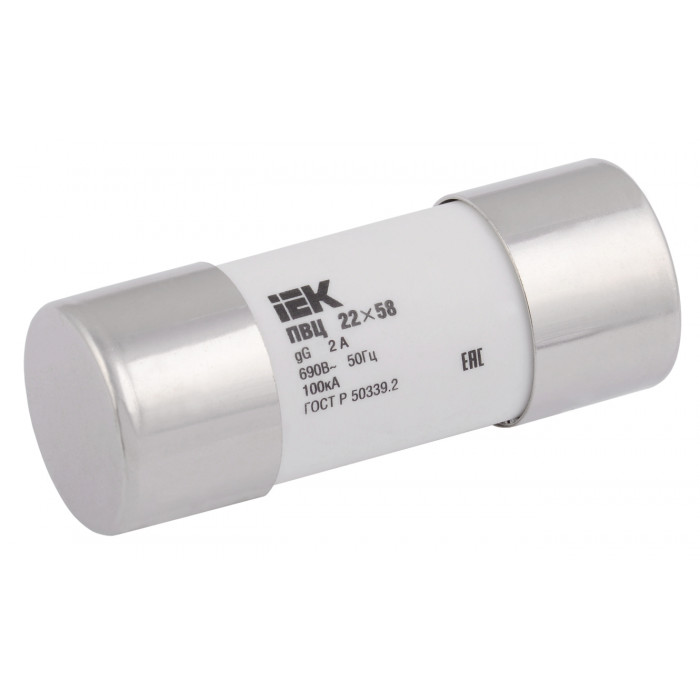 Плавкая вставка цилиндрическая ПВЦ 22х58 gG   6А IEK