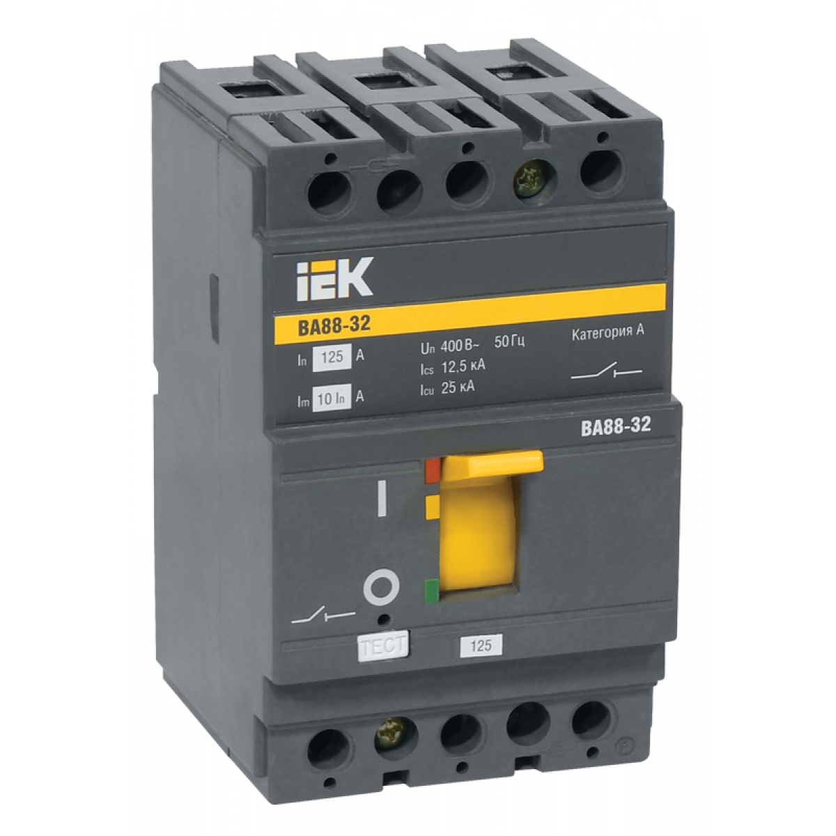 Авт. выкл. ВА88-32  3Р   80А  25кА IEK