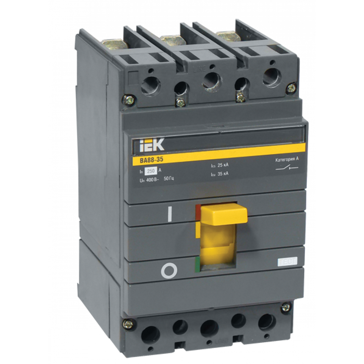 Авт. выкл. ВА88-35  3Р   80А  35кА IEK