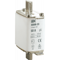 Плавка вставка запобіжника ППНІ-33 габарит 00 6А