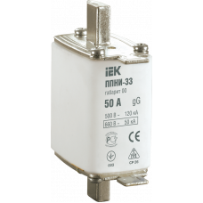 Плавка вставка запобіжника ППНІ-33 габарит 00 6А