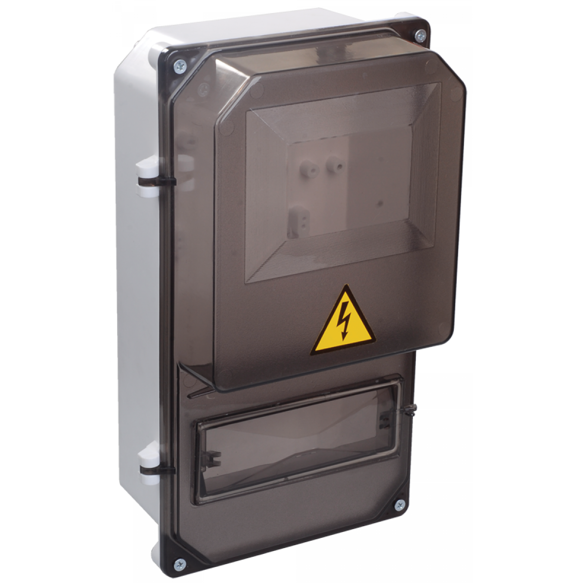 Корпус пласт. ЩУРн-П 3/8 І для 3-ф імп. лічильника навісний 365х225х145 IP55