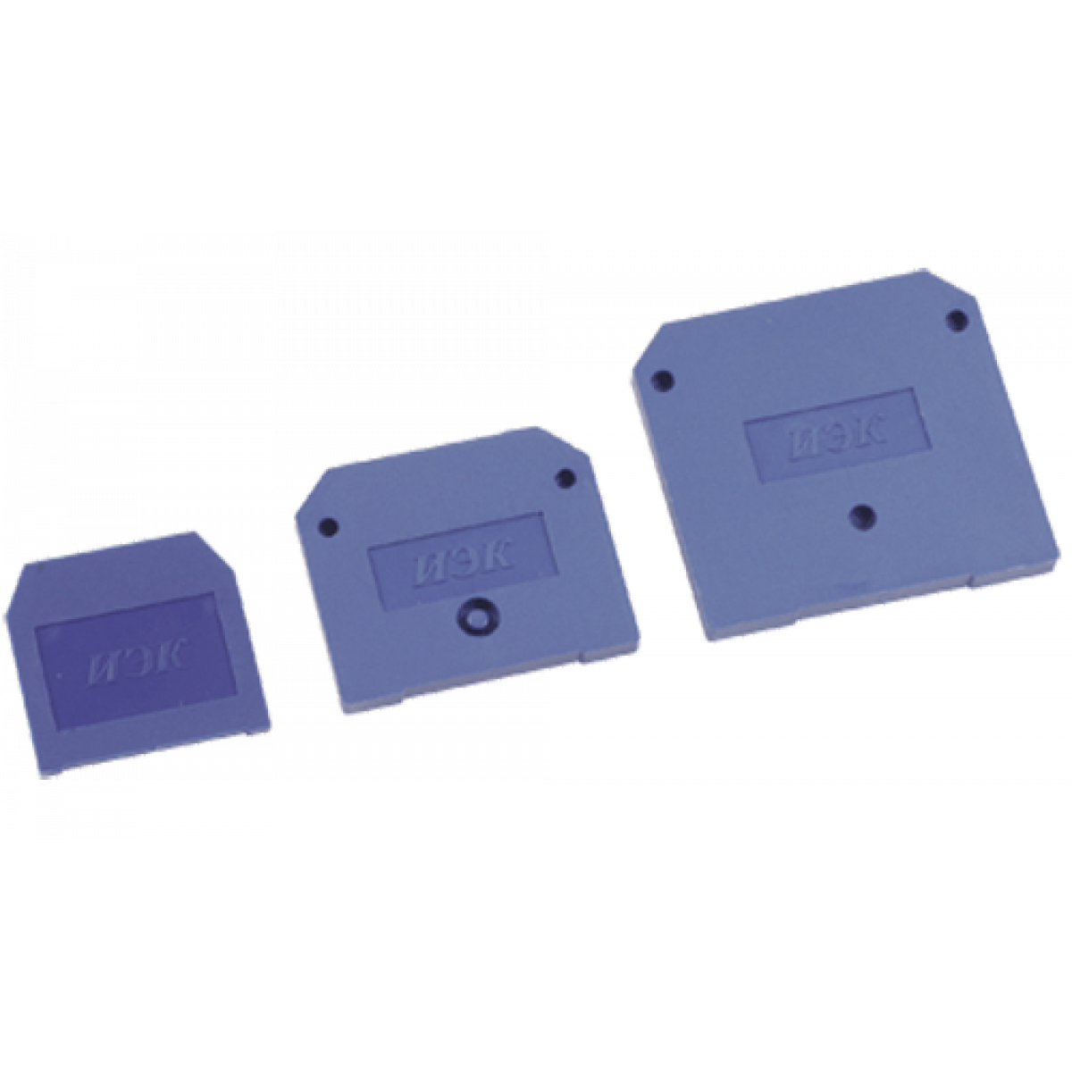 Заглушка для ЗНІ-16мм2 (JXB100A) синій IEK