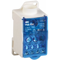 Розподільний блок на DIN-рейку РБД-250А