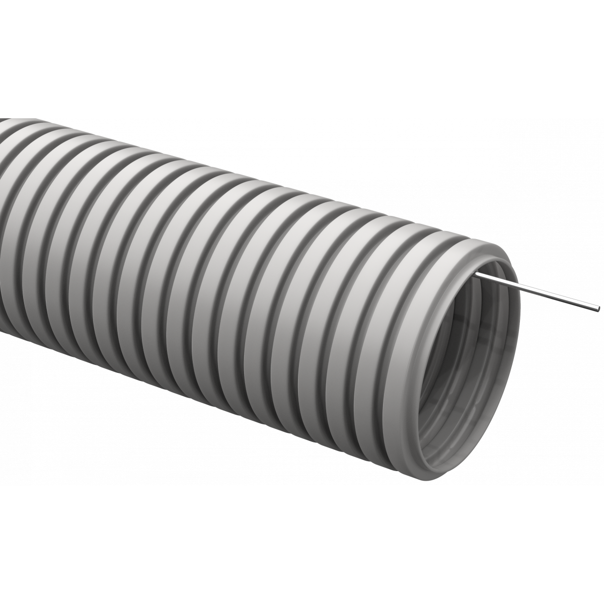 Труба гофр.ПВХ d 40 с зондом (15м) IEK