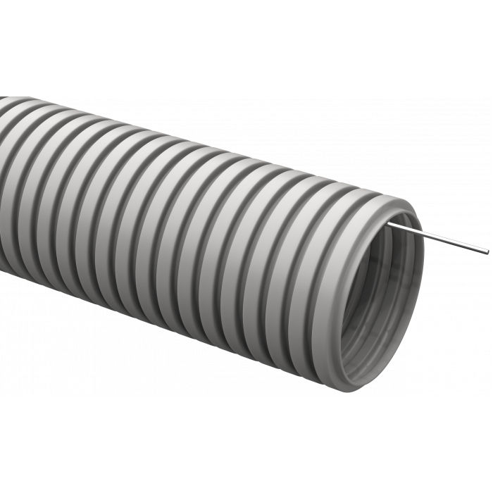 Труба гофр.ПВХ d 40 с зондом (15м) IEK