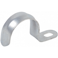 Скоба металл.однолапковая d25-26мм