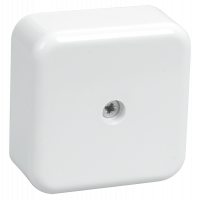 Кробка КМ41206-01 розп. для о/п 50х50х20мм біла (з конт.гр)