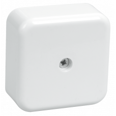 Коробка КМ41206-01 расп. для о/п 50х50х20мм белая (с конт.гр)