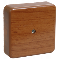 Коробка КМ41212-05 розх. для о/п 75х75х20мм дуб (з конт.гр)