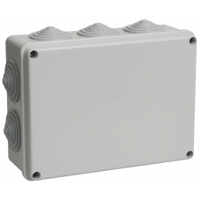 Коробка КМ41243 розпаювальна для о/п 190х140х70мм IP44