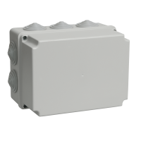 Коробка КМ41245 розпаювальна для о/п 190х140х120мм IP44