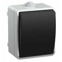 ВС20-1-0-ФСр Выключатель одноклавишный для открытой установки ФОРС IP54 IEK