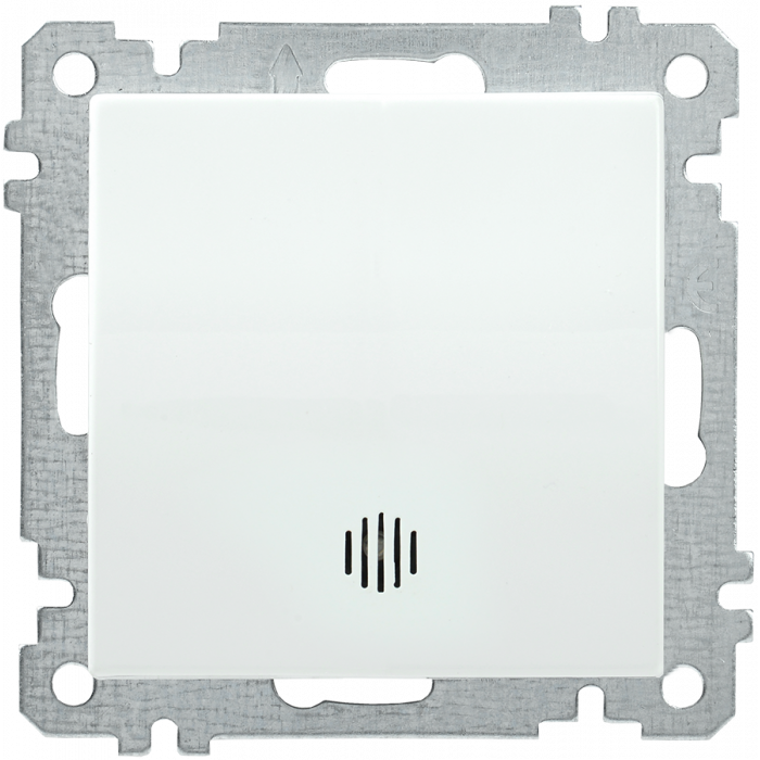 ВК01-01-0-ББ Выключатель с подсветкой 1кл серия BOLERO (белый) (EVB11-K01-10) ІЕК