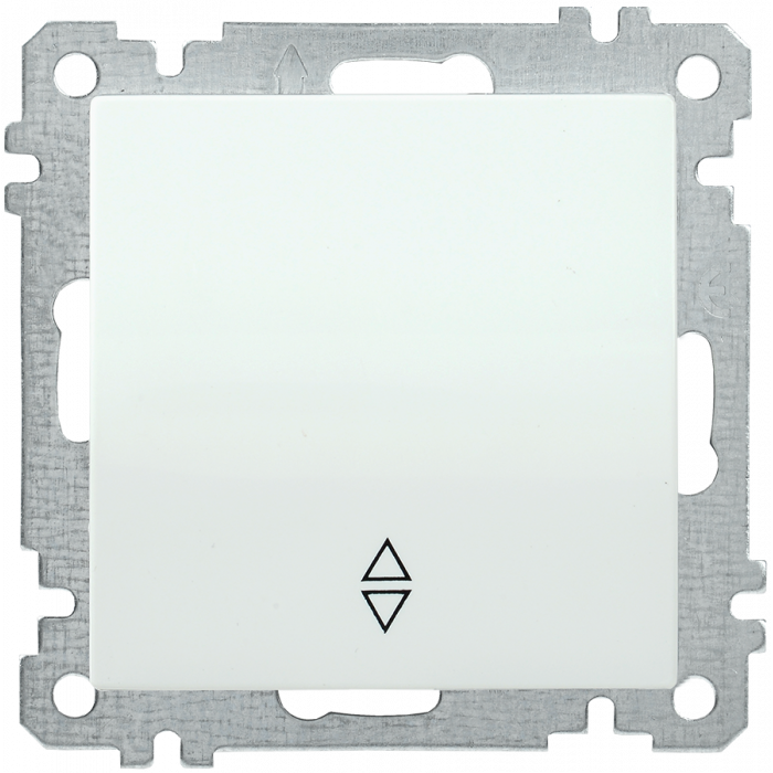 ВП01-02-0-ББ Переключатель на два направления 1кл серия BOLERO (белый) (EVB12-K01-10) ІЕК