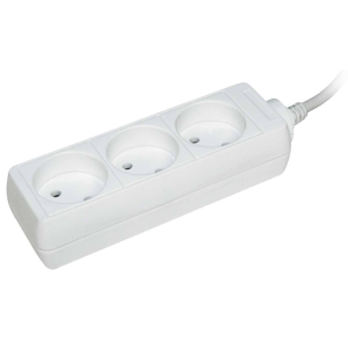 Подовжувач У3 3 місця 2Р/2метри 2х0.75мм2 10А/250В IEK