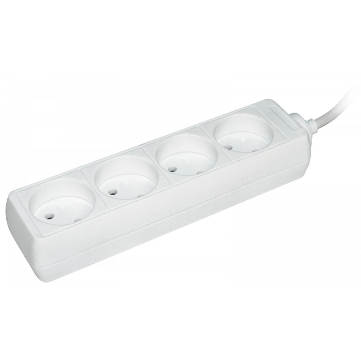 Подовжувач У4 4 місця 2Р/5метрів 2х0.75мм2 10А/250В IEK