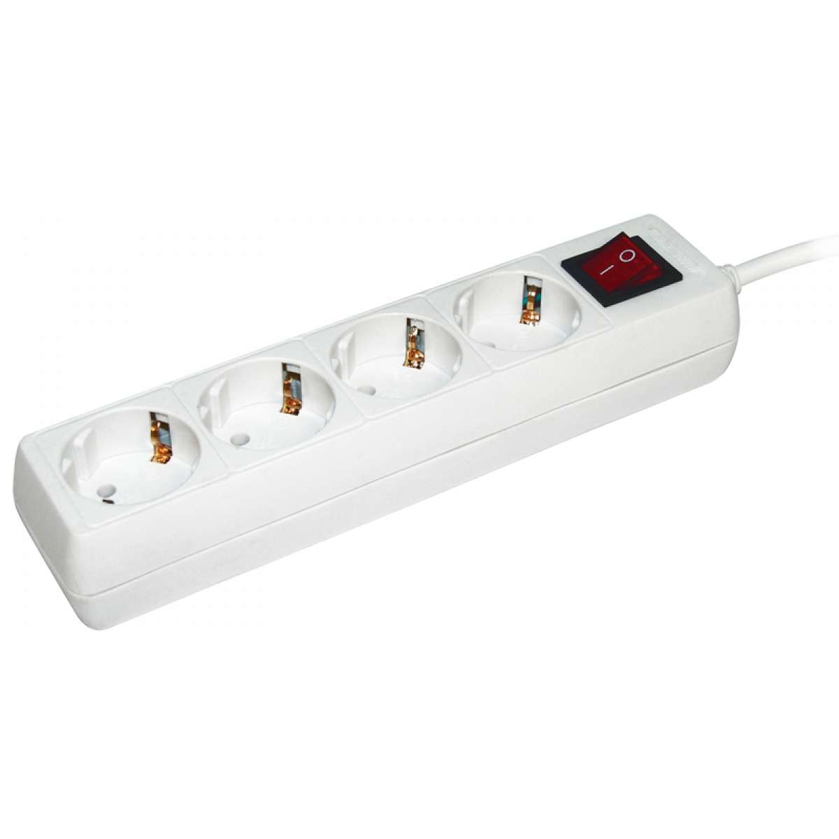 Подовжувач У04К-викл. 4 місця 2Р+PЕ/3метри 3х1мм2 16А/250 IEK