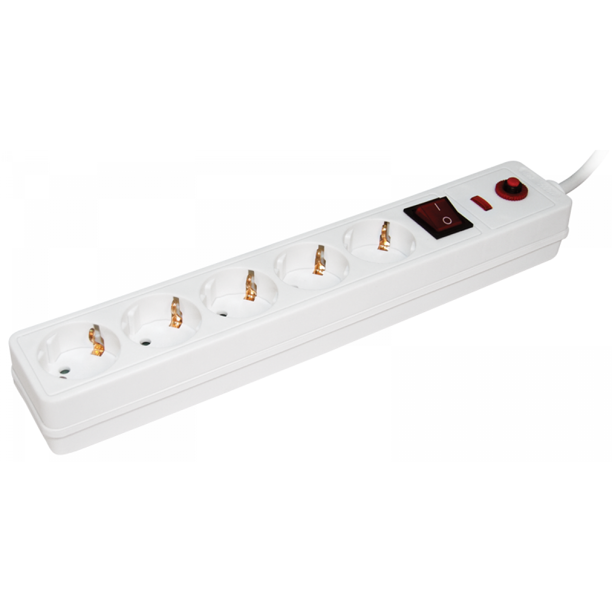 Мережевий фільтр СФ-05К-викл. 5 місць 2Р+РЕ/5 метрів 3х1мм2 IEK