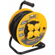 Катушка УК40 с т/з 4 места 2Р+PЕ/40метров 3х1,5мм2 IP44 