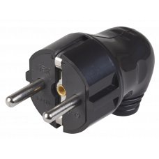 ВПу11-02-Ст Вилка разборная угловая с з/к 16А черная