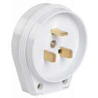 ВПпл10-01-Ст Вилка разборная для плиты с з/к 32А белая IEK