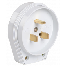 ВПпл10-01-Ст Вилка разборная для плиты с з/к 32А белая IEK