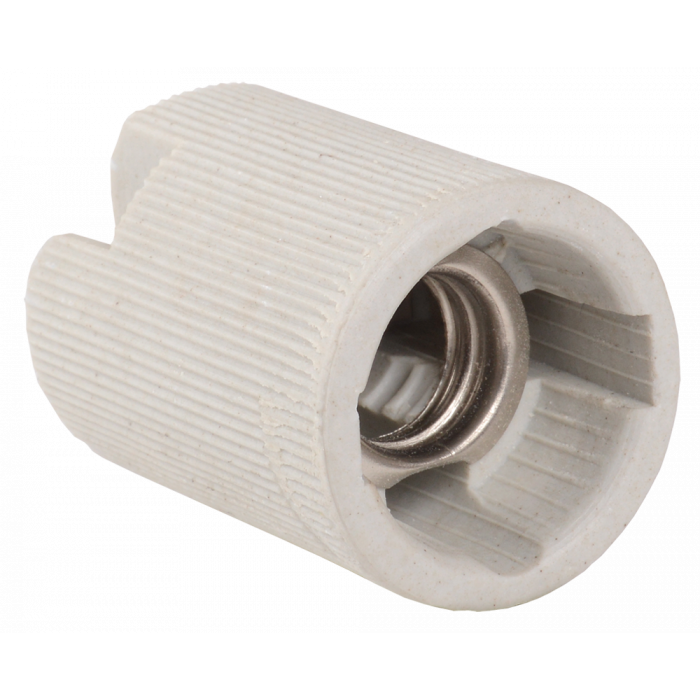 Пкр14-04-К43 Патрон подвесной керамический, Е14 (400 шт), стикер на изделии, IEK