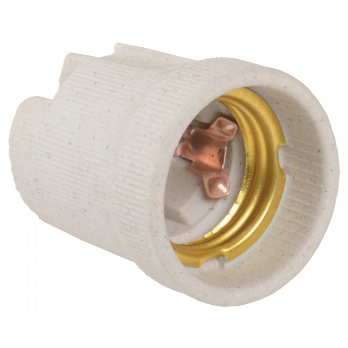 Пкр27-04-К43 Патрон подвесной керамический, Е27 (200 шт), стикер на изделии, IEK