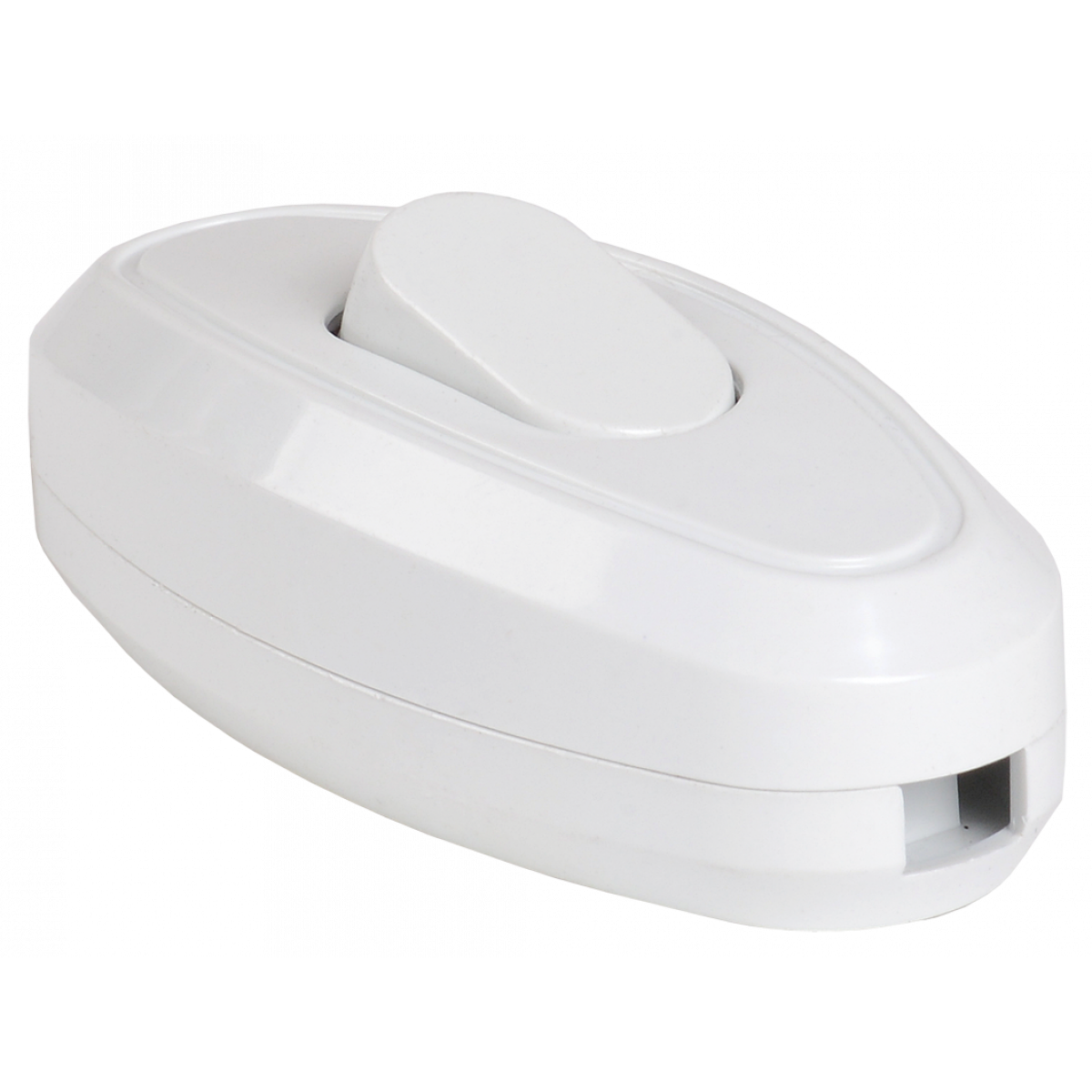 ВБ-01Б Вимикач одноклавішний розбірний для бра, білий (EVB10-K01-10) ІЕК