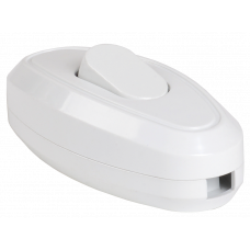 ВБ-01Б Выключатель одноклавишный разборный для бра, белый (EVB10-K01-10) ІЕК