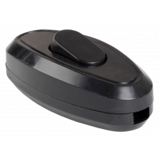 ВБ-01Ч Выключатель одноклавишный разборный для бра, черный (EVB10-K02-10) ІЕК