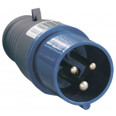 Вилка 013 2Р+PЕ 16А 220В IP44 ИЭК