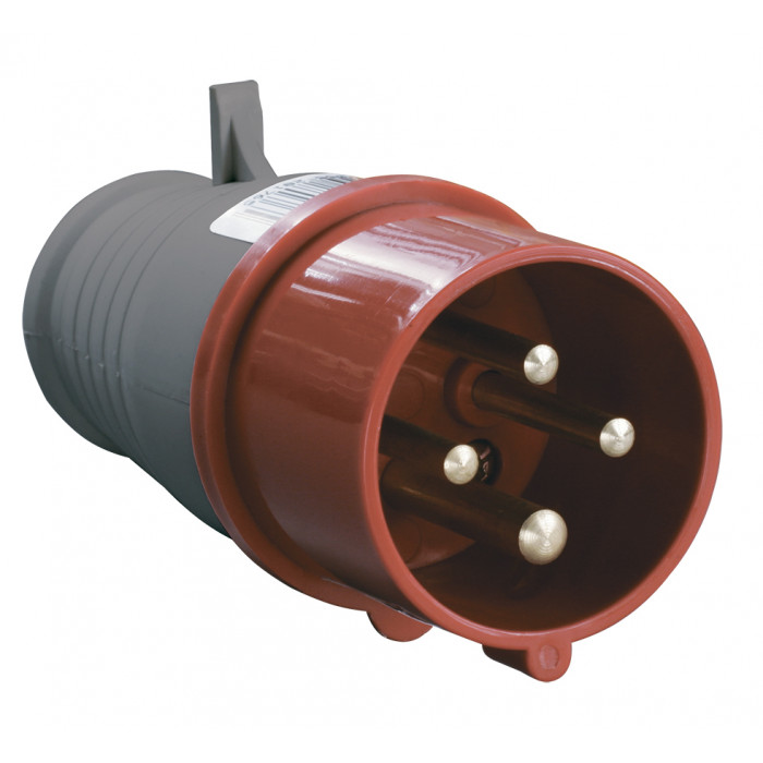 Вилка 014 3Р+PЕ 16А 380В IP44 IEK