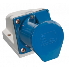 Розетка 113 стаціонарна 2Р+PЕ 16А 220В IP44 ІЕК