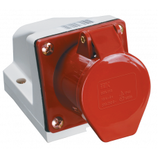 Розетка 114 стаціонарна 3Р+PЕ 16А 380В IP44 ІЕК