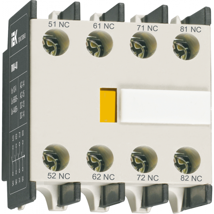 Приставка ПКИ-11 доп.контакты 1з+1р IEK