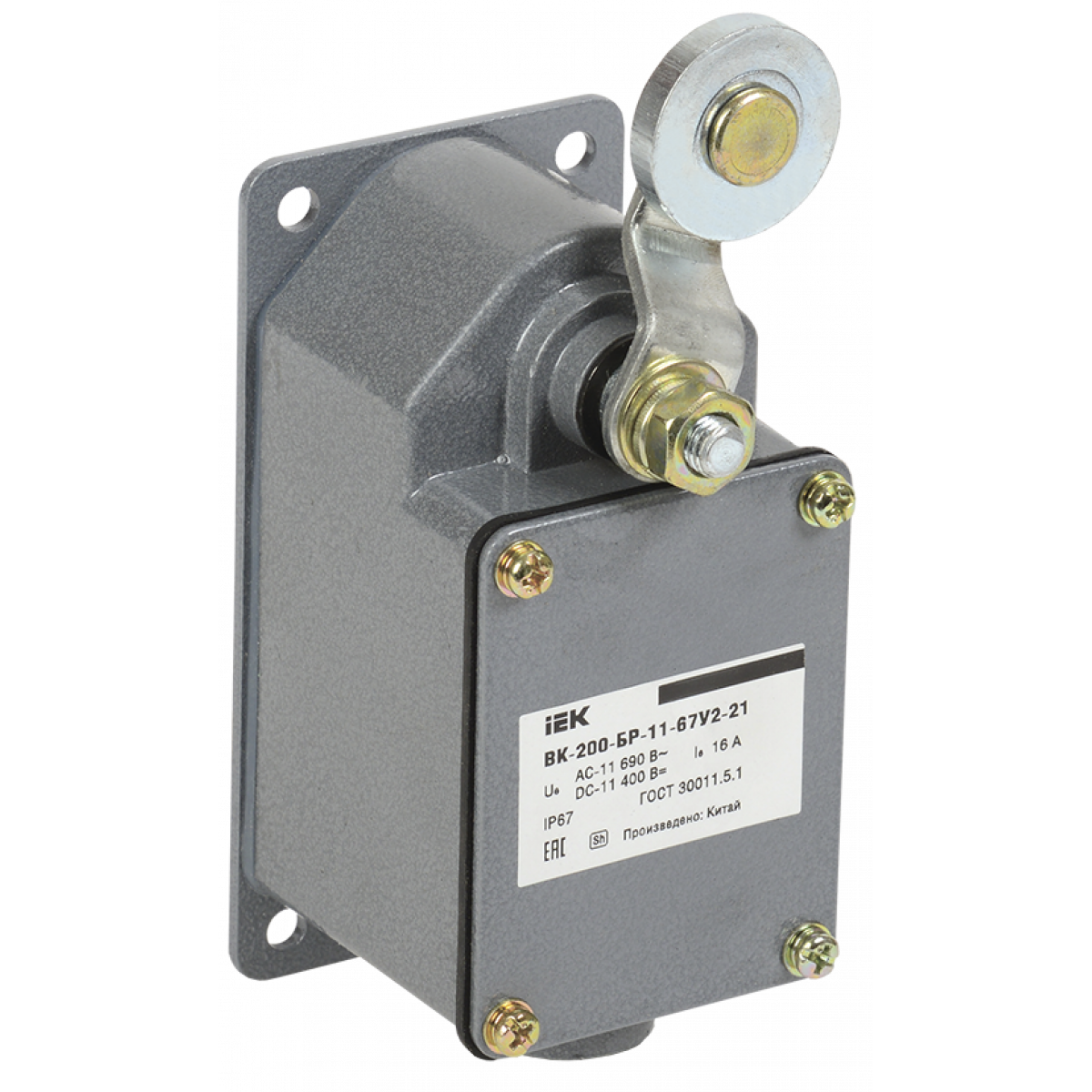 ВК-200-БР-11-67У2-21, IP67 (KV-1-200-1) ІЕК