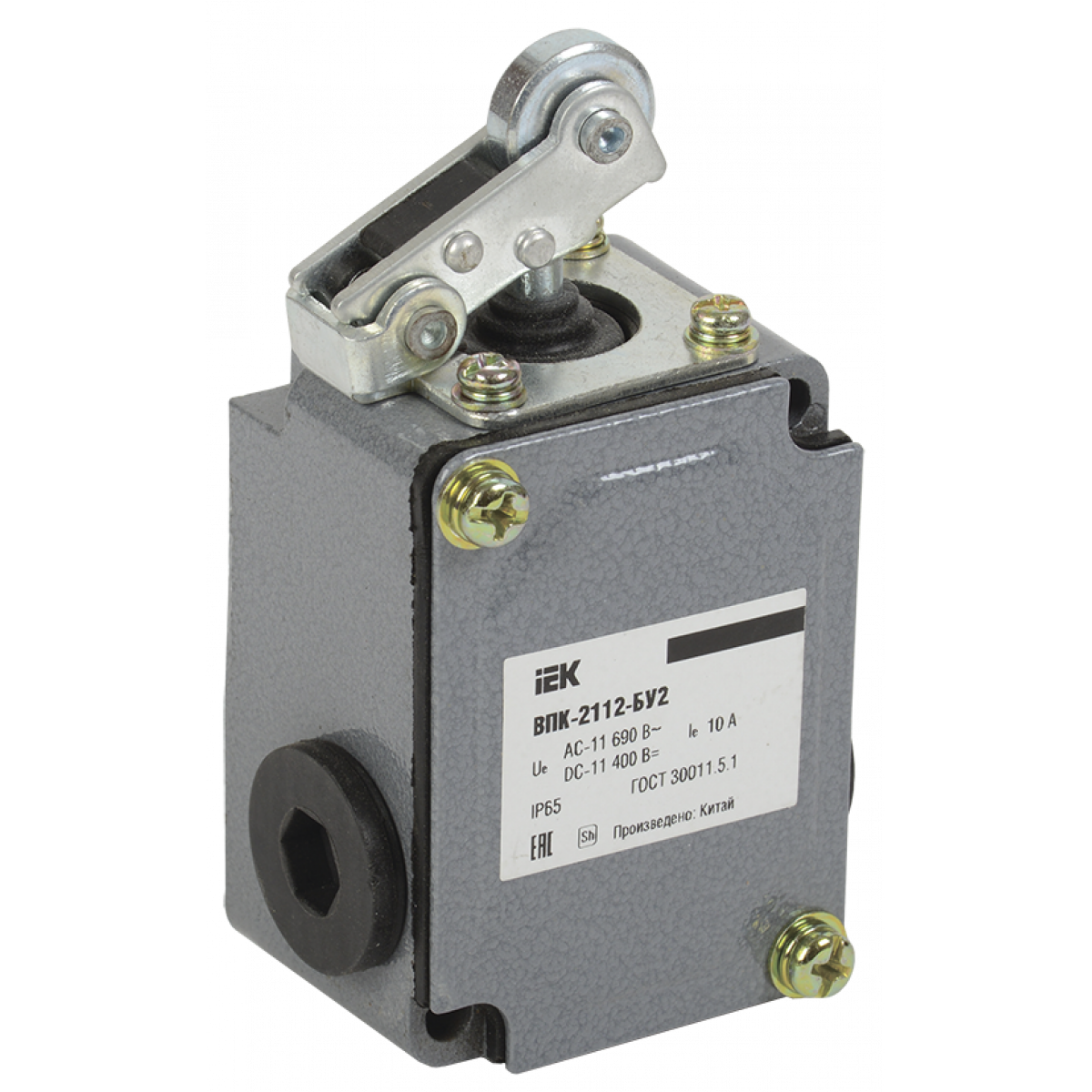 ВПК-2112-БУ2, важіль із роликом, IP65 (KV-1-2112-1) ІЕК