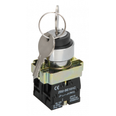 Перемикач LAY5-BG45 на 2 положення з ключем ІЕК