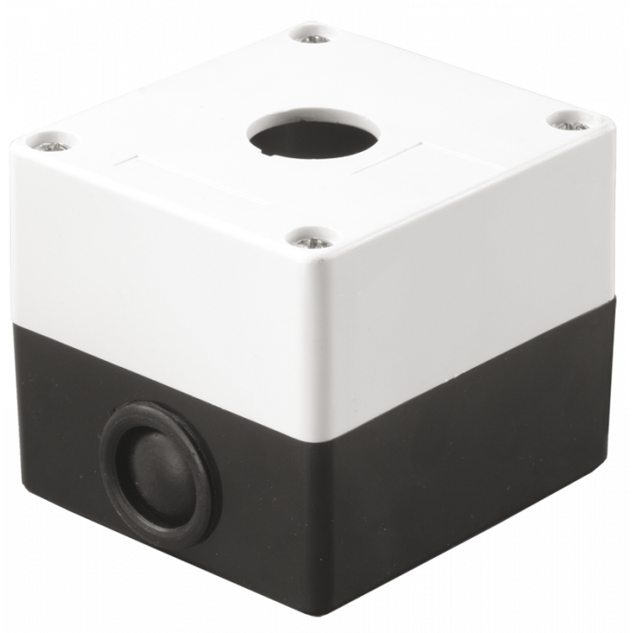 Корпус КП101 для кнопок 1место белый IEK