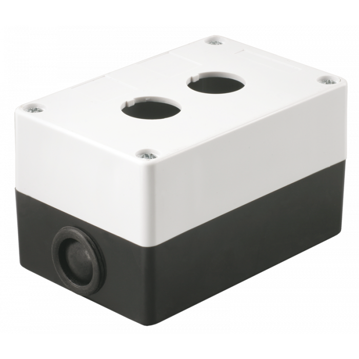 Корпус КП102 для кнопок 2места белый IEK