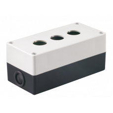 Корпус КП103 для кнопок 3места белый ИЭК