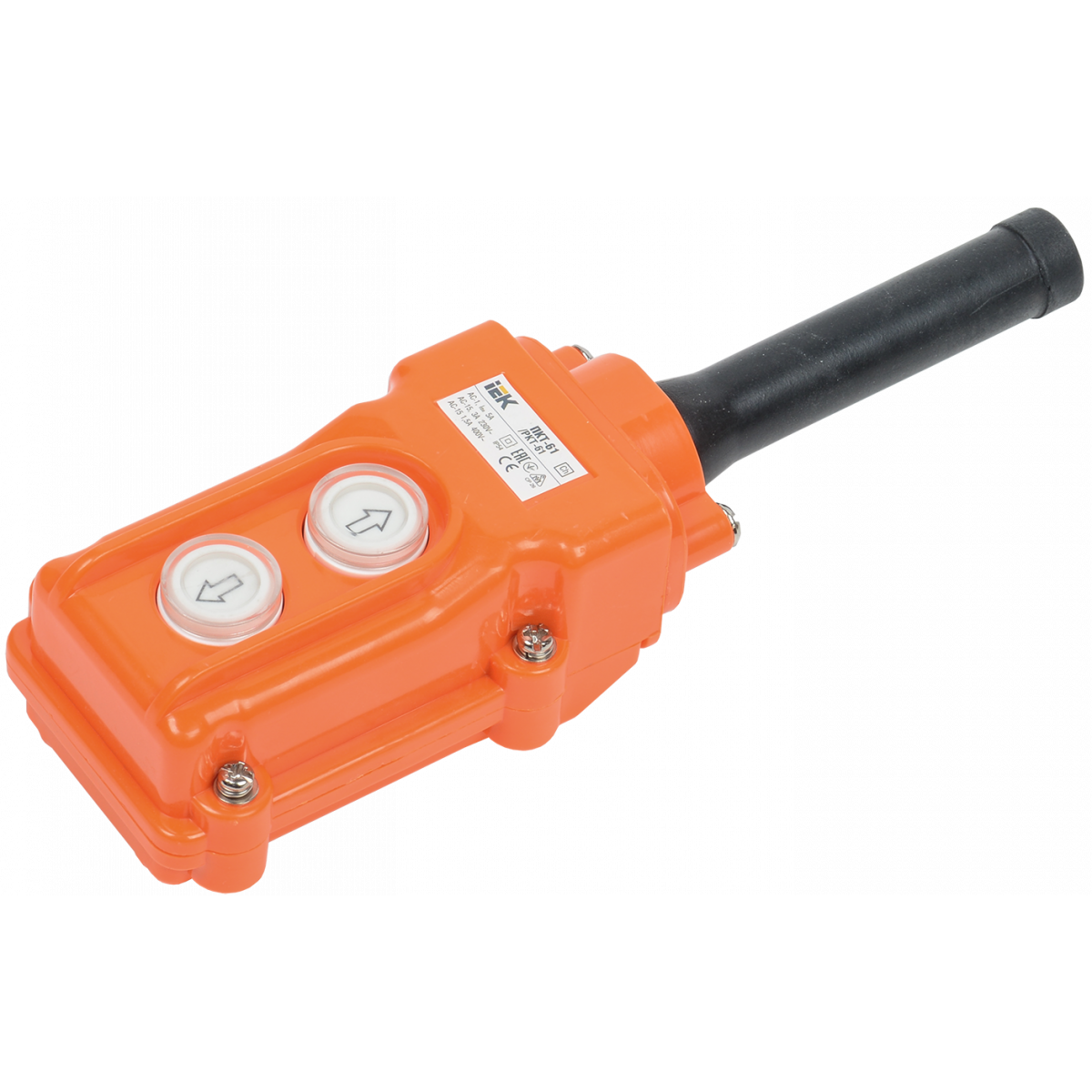 Пульт керування ПКТ-61 на 2 кнопки IP 54 IEK